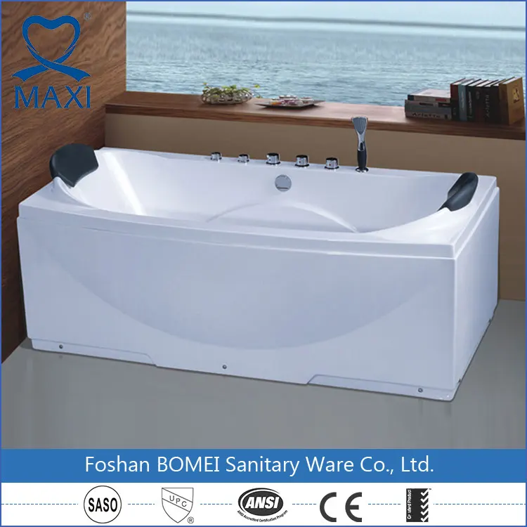 Custom design bathroom bath tub hot-saling massage bathtub for 2 person