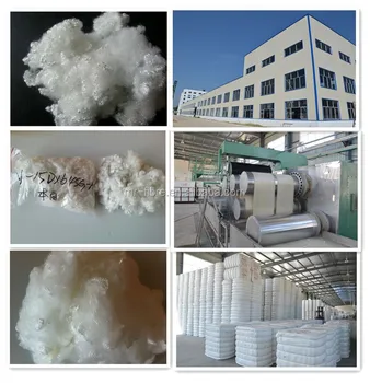 siliconized fiber filling