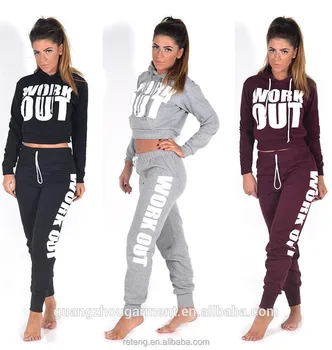 polyester tracksuit womens