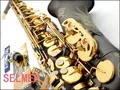 France Henri Selmer R54 Saxophone Alto Instruments Musical Professional Black Nickel Sax Alto Gold Bonded Grind