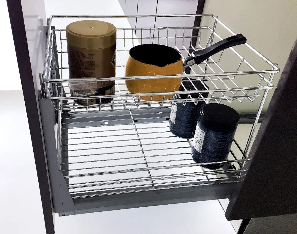 900mm Kitchen Sliding Wire Drawer Basket Buy Sliding