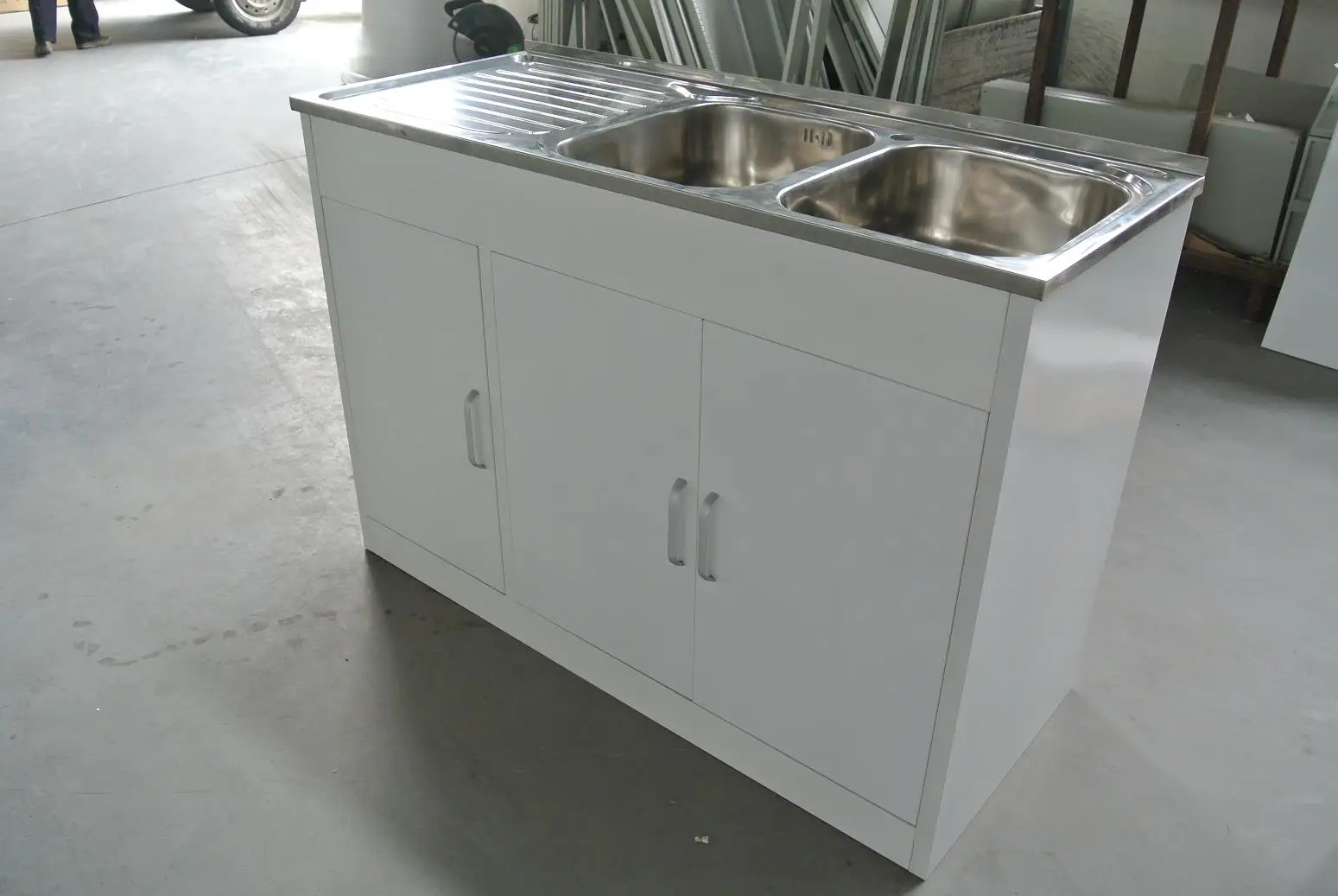 10% Discount Off Metal Sink Base Kitchen Cabinet