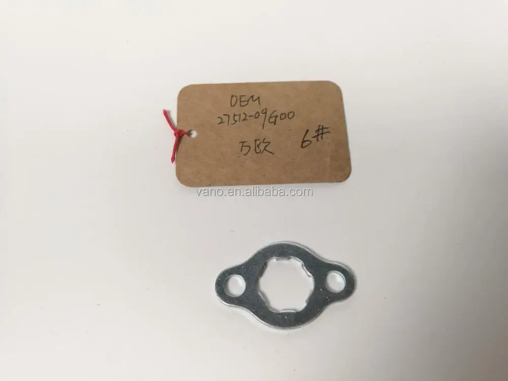 Motorcycle YBR125 ED sprocket lock