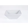 Square shape small size ramekin bowls / ceramic sauce white bowl