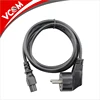 High quality 220v power cord AU EU US UK standard power cable for notebook