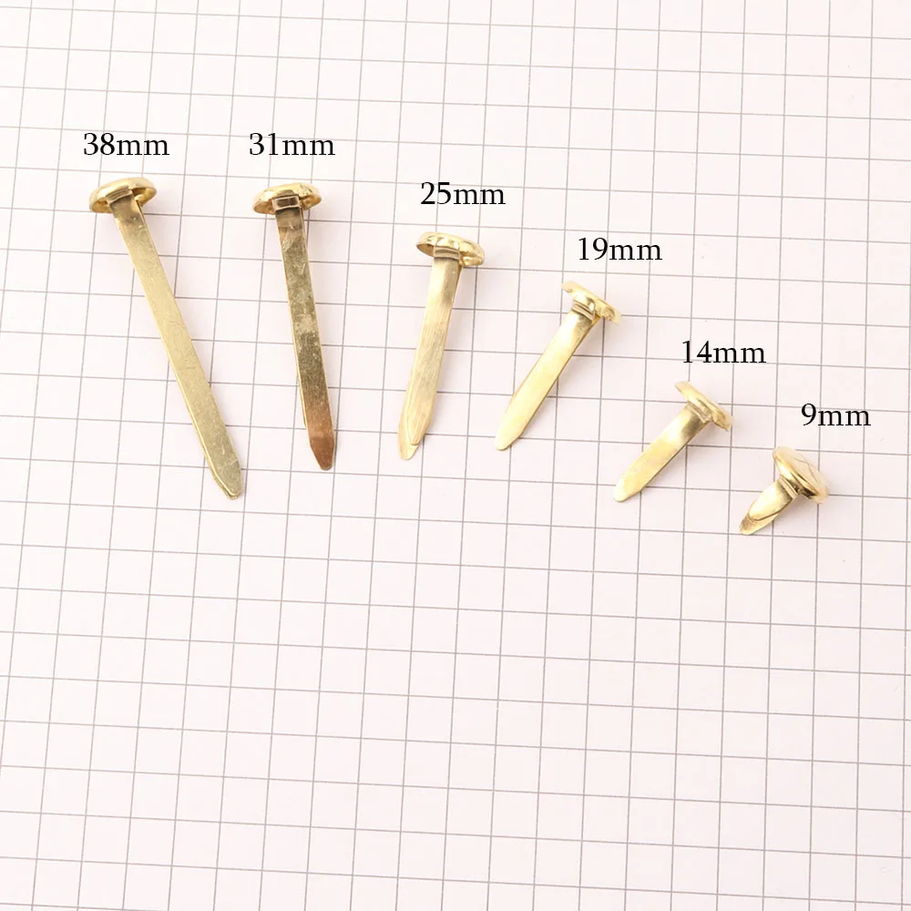 Plated Paper Fasteners Split Pins Butterfly CLIP 30 mm Quality brass or 
