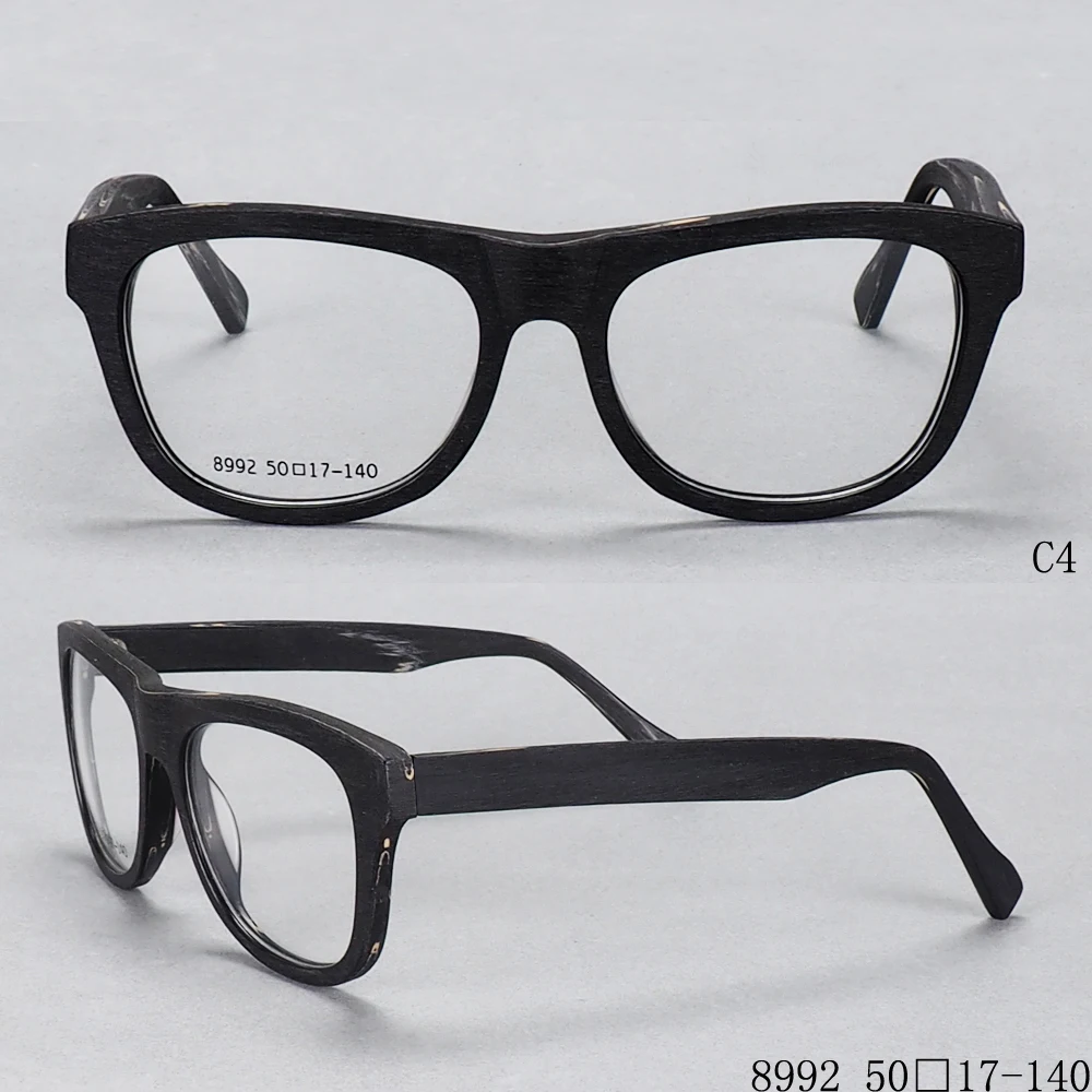 New New High Quality And Cheaper Acetate Eyeglasses Frames Wood Like