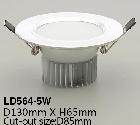 High Quality Good Selling White Recessed Square Wide Beam Angle Wireing Diagram LED Down Light