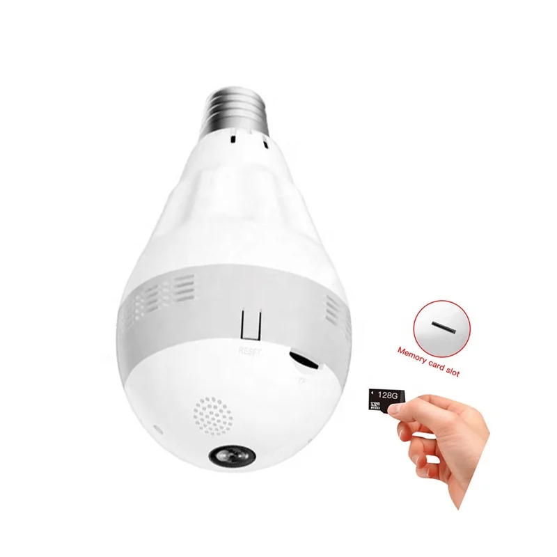 Indoor Hidden Spy Led Light Bulb Camera 360 Degrees Buy Light Bulb