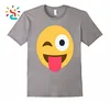 New Pattern Funny 3D Emoji shirt Expression Face T-shirts with organic cotton shirt 2019 hot basic t shirt