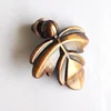 TIANMIAO TMH03 New hot selling products fantastic zamak knobs handles Leaf shaped knob drawer pull