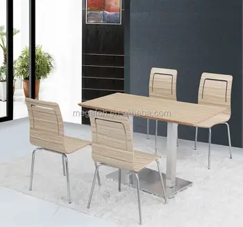 Asia Hot Sale Modern Zebra Wood 4 Persons Restaurant Dining Tablea And Chairs Foh Bc11 Buy Dining Table And Chair 4 Person Dining Table And