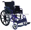 Foldable seat adjustable steel and aluminum wheelchair LY820