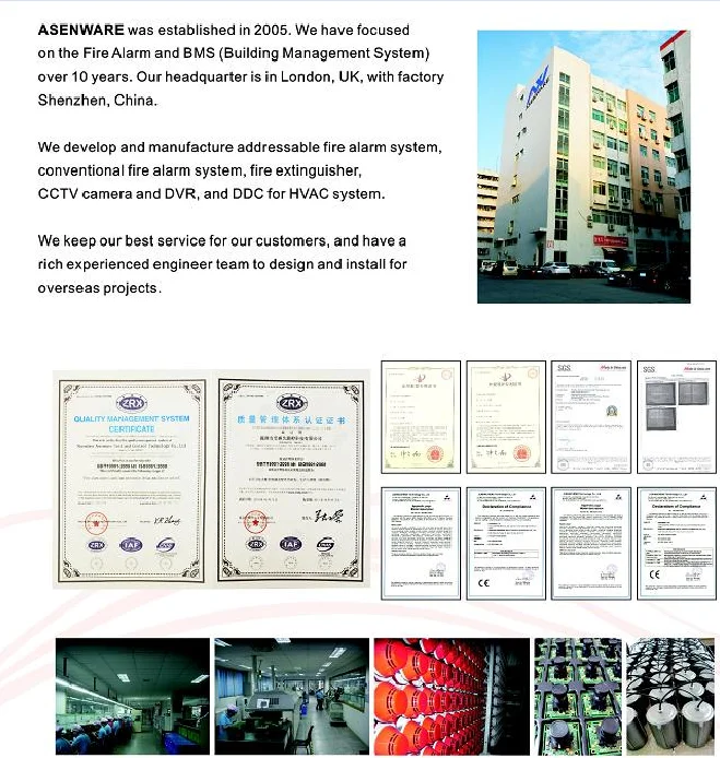 AW-CSD311-A Conventional Zigbee Smoke Detector