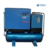 10hp 4in1 combined portable screw air compressor with 300L tank