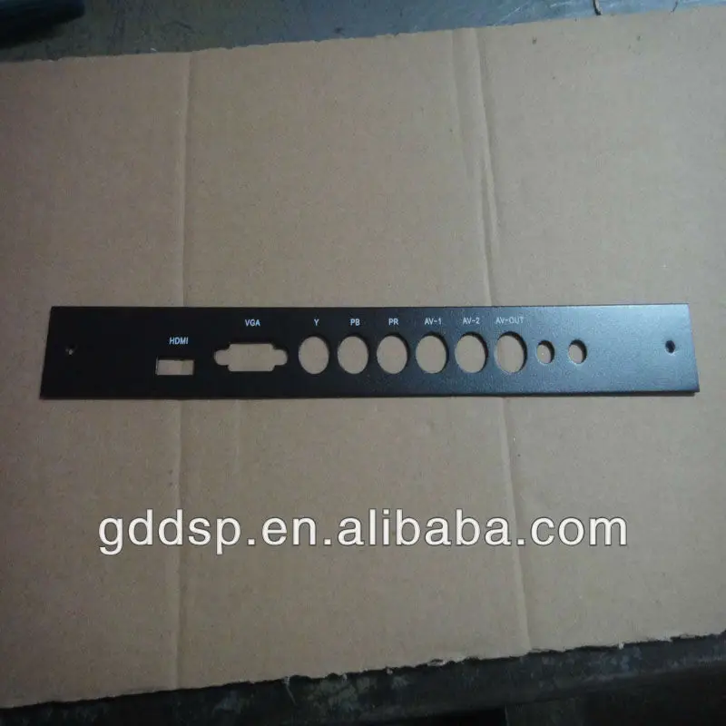 powder coating black