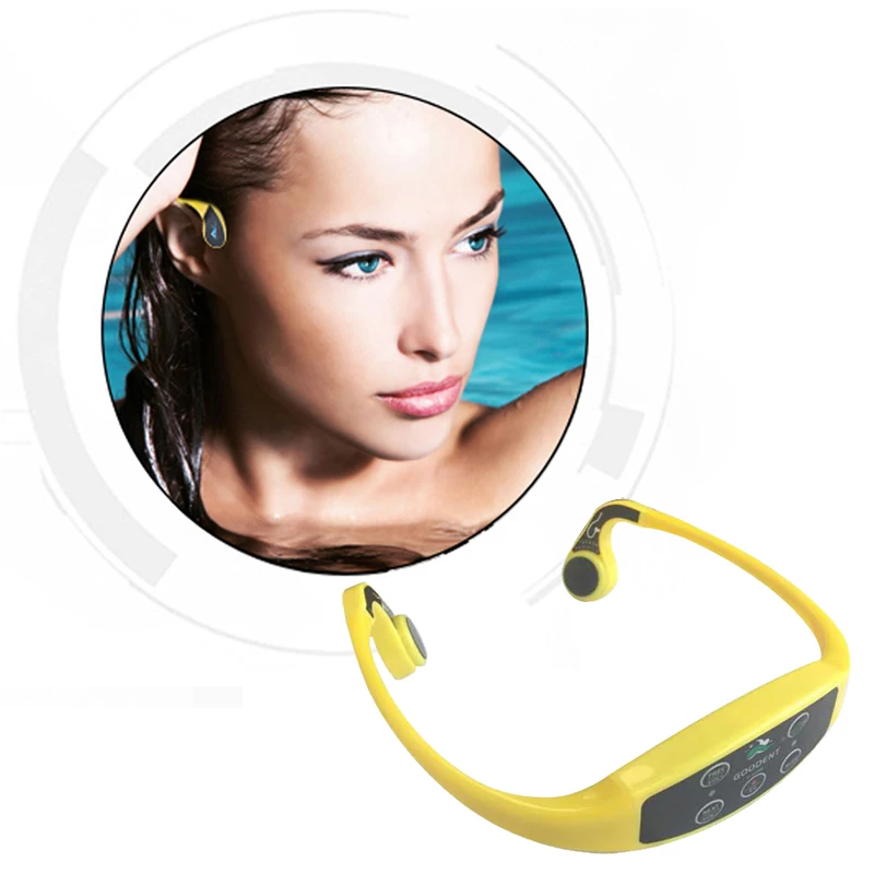 Waterproof Swimming Training Real Time Wireless Communication Bone Conduction Headphone Portable Saltproof Volume Adjustable - ANKUX.COM