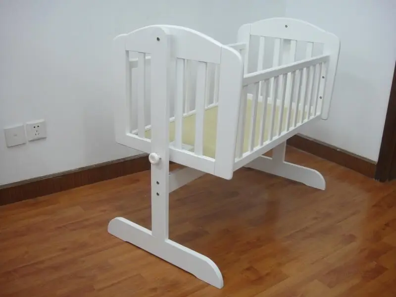 Swing Wood Crib And Cot For Kids And Children Furniture Buy