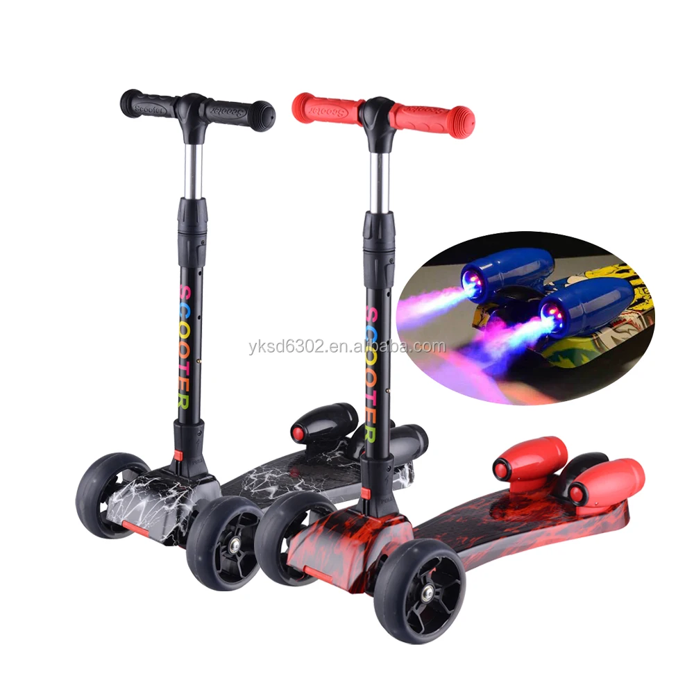 Whole Kids Kick Scooter And Foot Pedal 3 Wheel Water Spray Jet Whole Kids Kick Scooter And Foot Pedal 3 Wheel Water Spray Jet