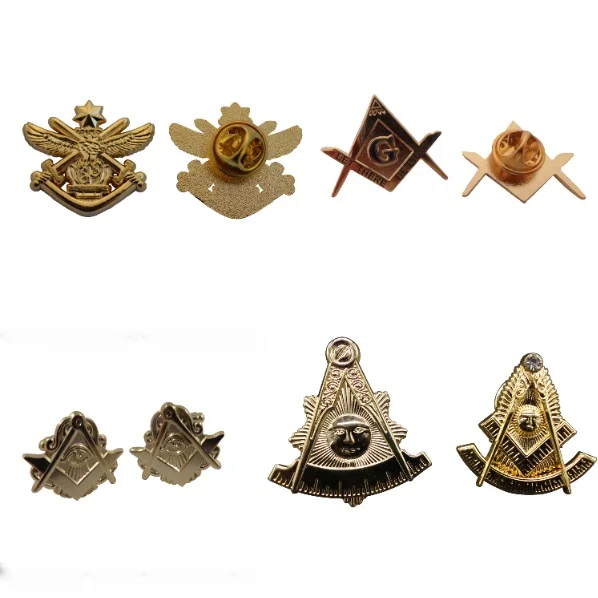 freemason design lapel pins