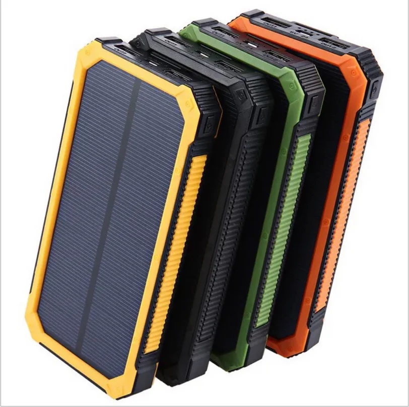 2019 ready to ship100% Full capacity solar charger power bank , solar power bank for mobile phone