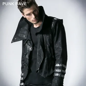 Y 364 Top Sale Stylish Black Men Gothic Long Winter Coat Y 364 Top Sale Stylish Black Men Gothic Long Winter Coat