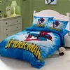 Wholesale price Spider-man bedding sets for boys, Kids bedding set cartoon design, baby bedding set