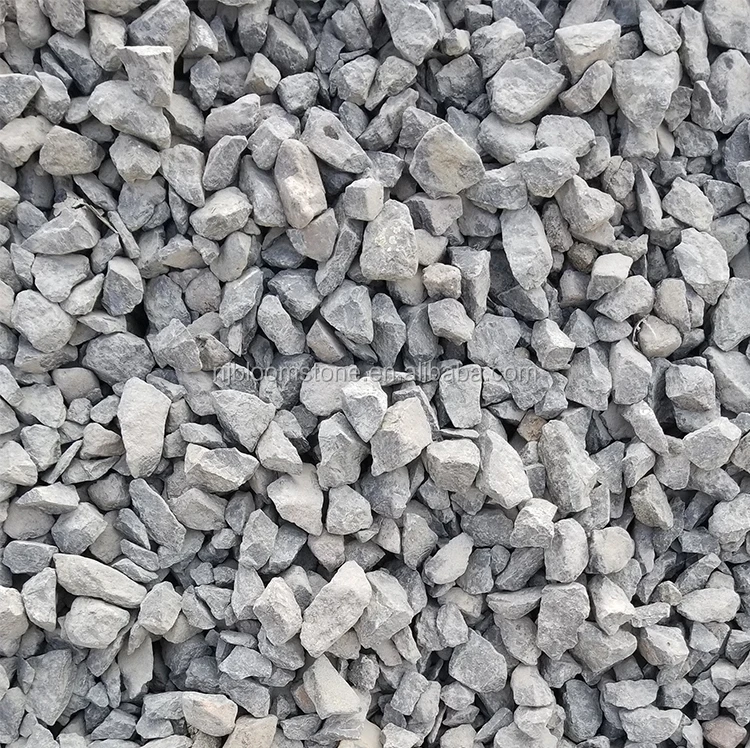 bags of crushed granite