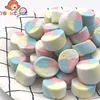 Circle Four Colors Fruity Marshmallow Soft Candy