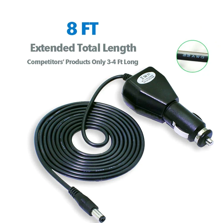 12 Volt Automotive Portable Breast Pump Car Charger Adapter 8ft Buy