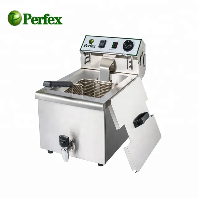 Electric Chips Fryer Commercial Using For Chicken Potato Chips Perfex