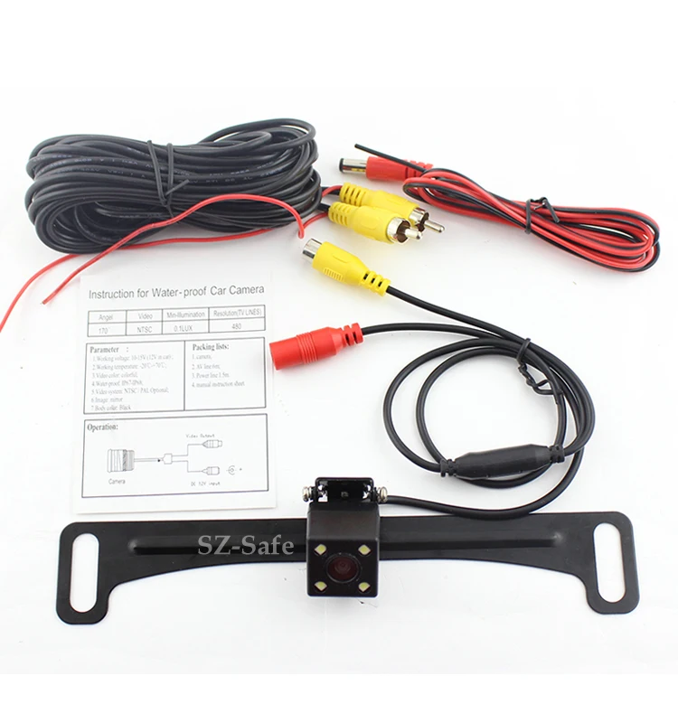 Infrared Lights License Plate Back Night Vision Car Camera Buy Night Vision Car Camera,Back