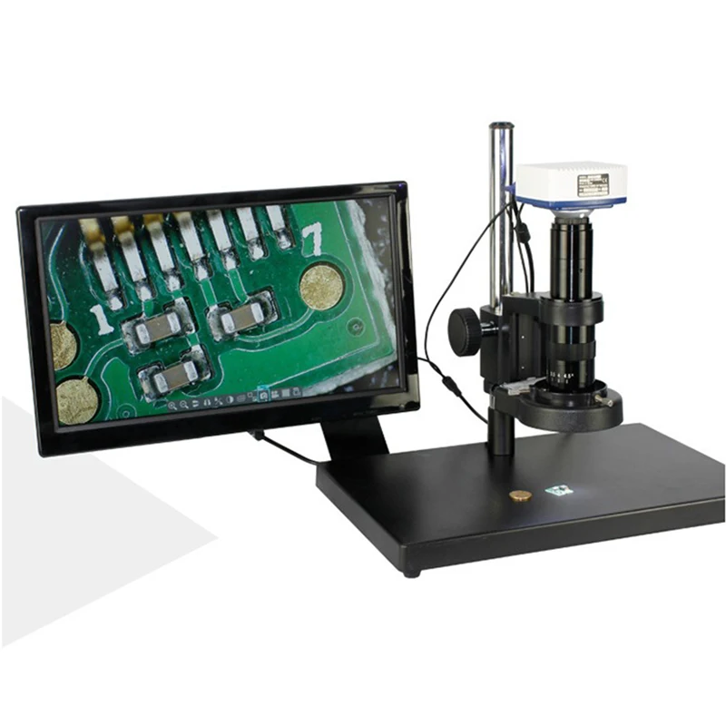 20x200x Video Microscope Camera Industry Pcb Vga Usb Output Video