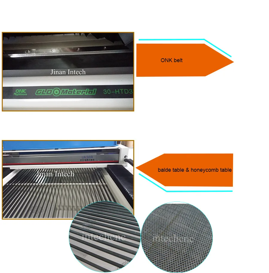 Professional 1300*2500 wood hunst laser cutting machine