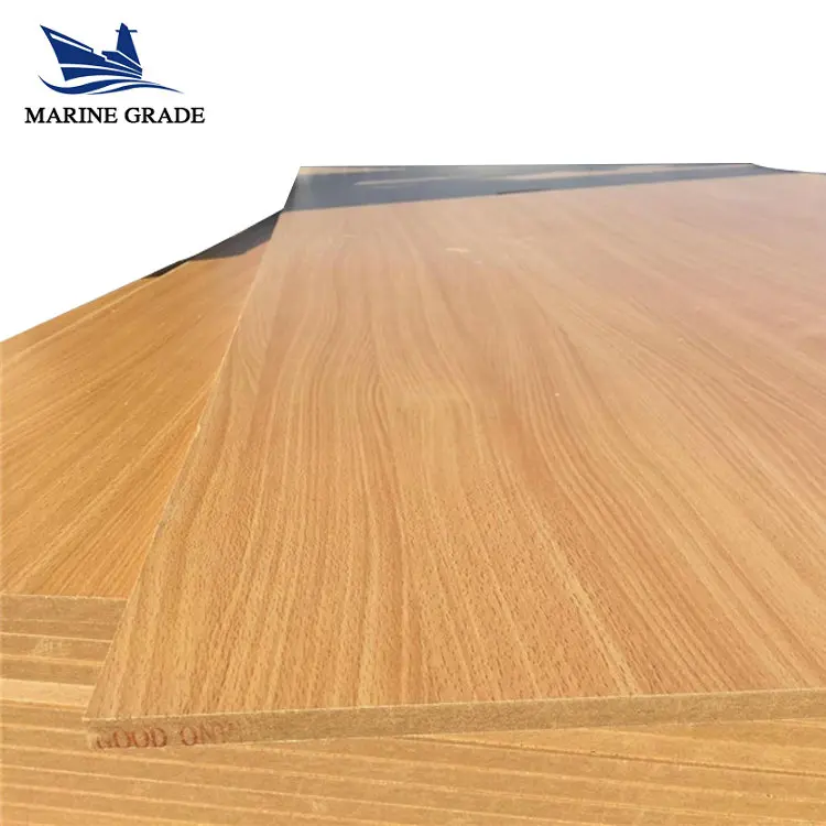 melamine sheet 8mm thickness uv coated mdf board