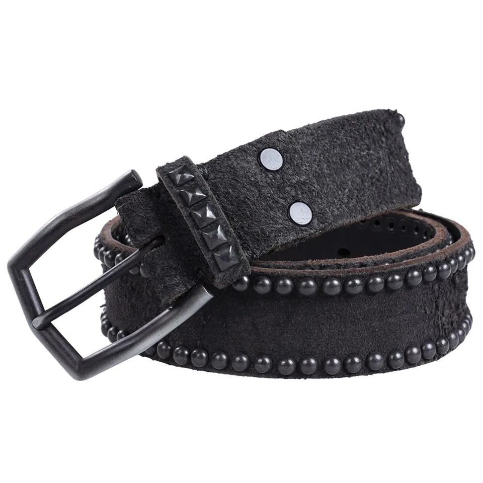New Products Strong Black Full Grain Cowhide Leather Belt - Buy Full Grain Cowhide Leather Belt