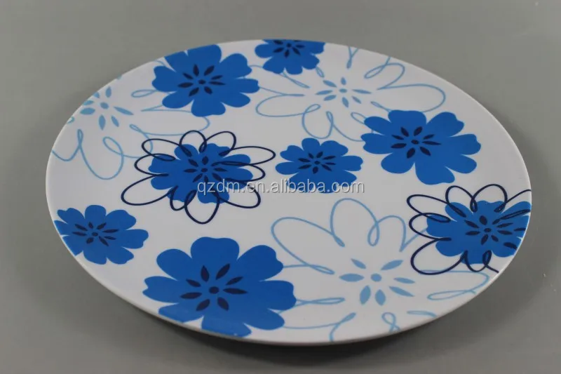 Factory supplies 10inch Melamine Flat Plate