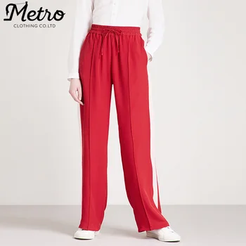 ladies pants with side stripe