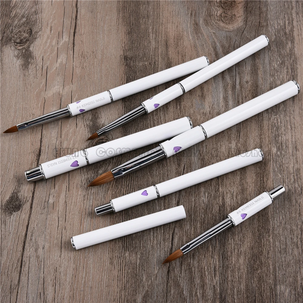 Customizable New Kolinsky Acrylic Nail Brush Nail Tool Brush Pure Color