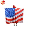 Attractive Price New Type Country Flag Hooded Waterproof Cloak BODY FLAG