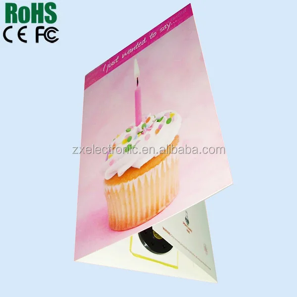 123 Happy Birthday Wishes Card 3d Voice Recording Greeting Card Buy