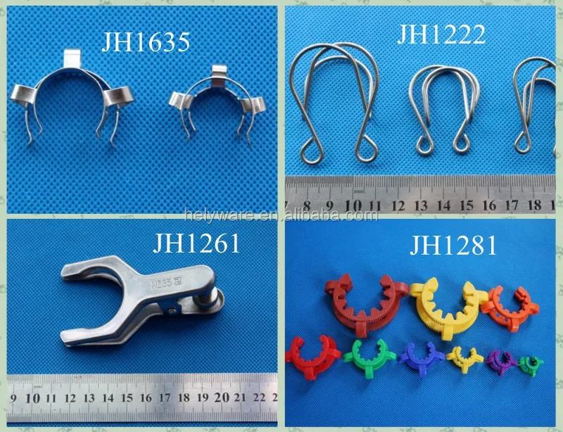 12 18 28 35 40 50 Lab Stainless Steel Ground Round Joint Pinch