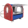 Hot sale stainless steel commercial Street Mobile china food trailer mobile food cart with wheels
