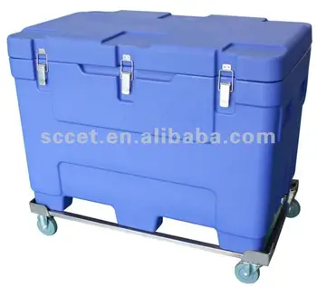 Heavy Duty Dry Ice Box On Wheels/with Dolly,Dry Ice Container - Buy Dry ...