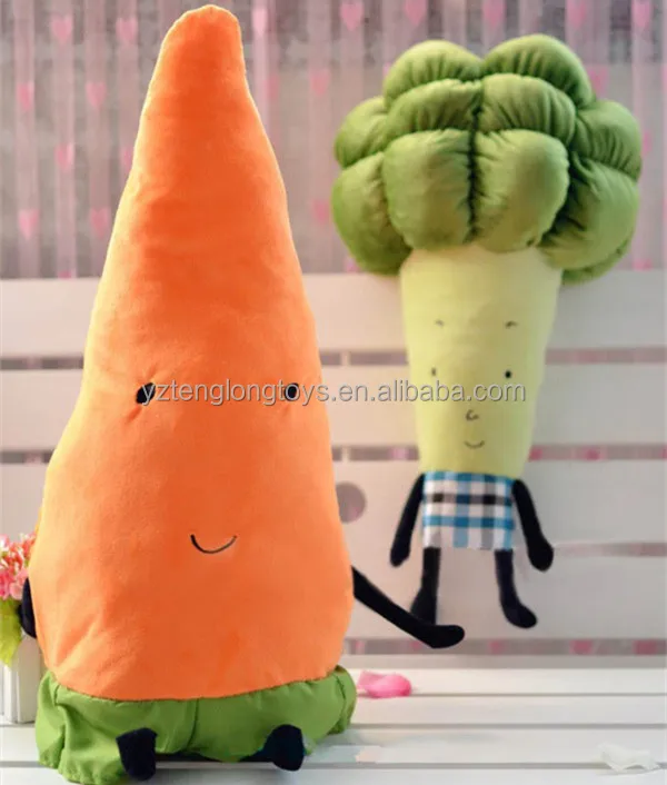 vegetable cuddly toys