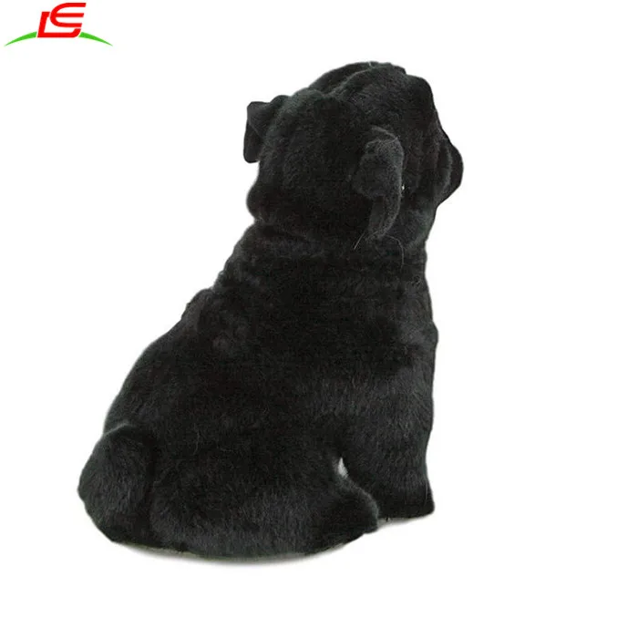 black pug soft toy