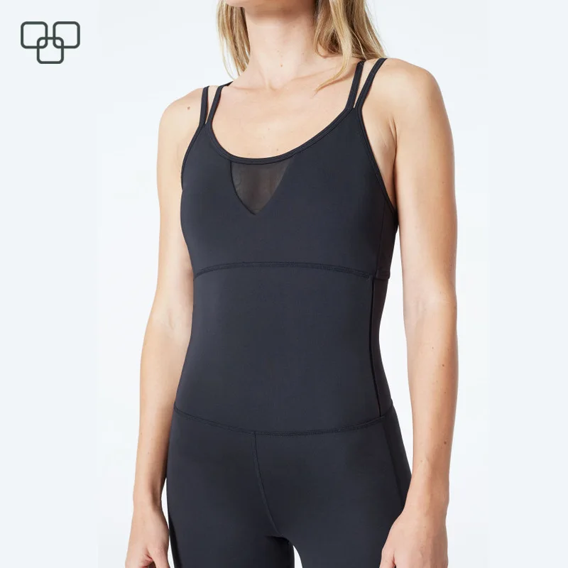 Ladies Fitness Yoga Bodysuit One Piece Running Suit Gym Yoga Sports