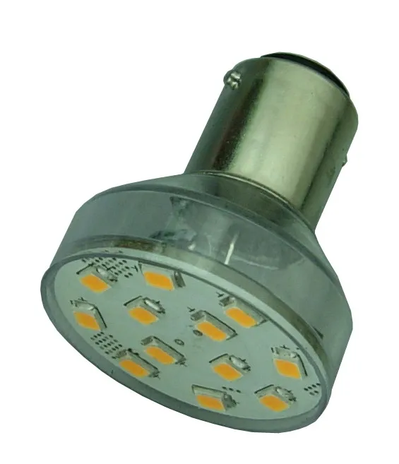 new design single contact level pins 12V LED 1156 RV bulb