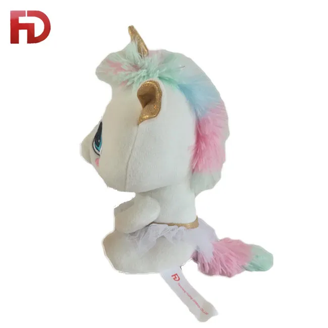 big eyed unicorn stuffed animal