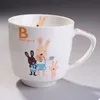 creative Easter rabbit design thin porcelain cup W0315